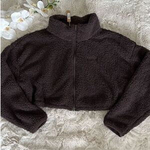 SKIMS brown teddy size large